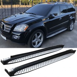 Πλαϊνά σκαλοπάτια AMG look για Mercedes-Benz GL-Class (X164) 2006 - 2012